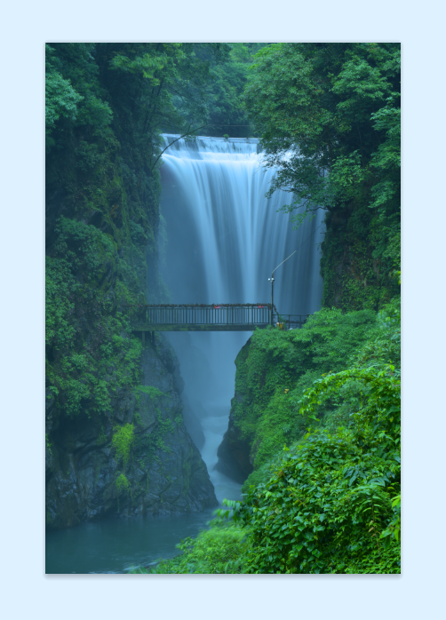 追寻大山里的秘密丨小组瀑布采风