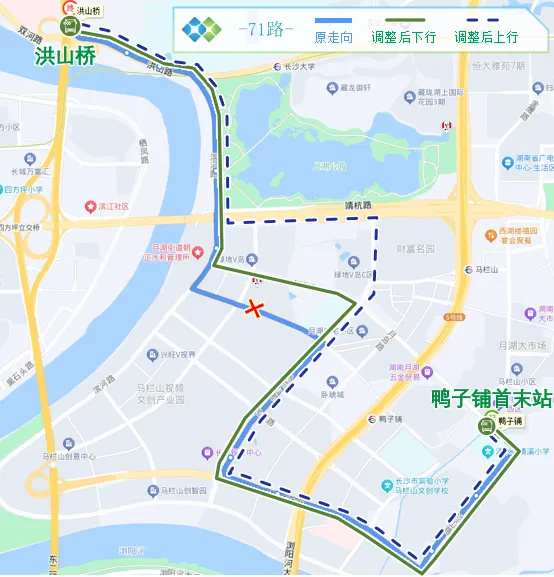 长沙20路公交车路线图图片