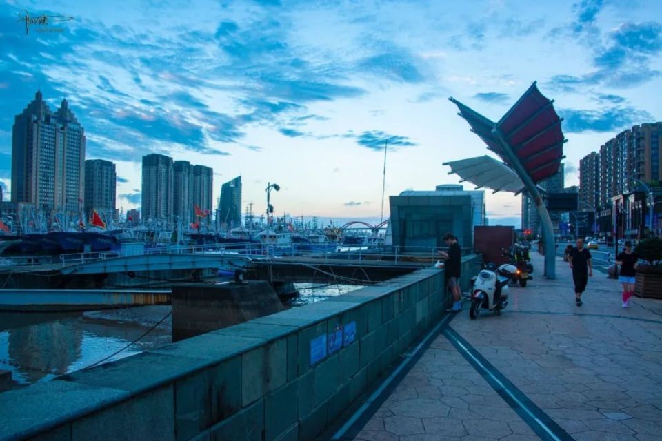 舟山沈家门是世界三大渔港之一，航拍视角下桅樯林立，场面十分壮观_腾讯新闻