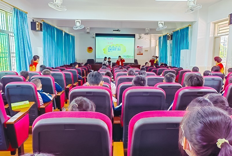 促進學生心理健康發展,截至2月,廣東省惠東縣大嶺街道黨群服務中心