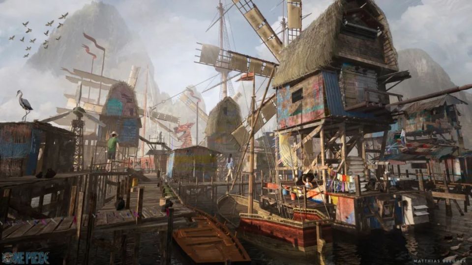 写实的海贼王场景,高度渲染还原,"鬼岛"看着更恐怖