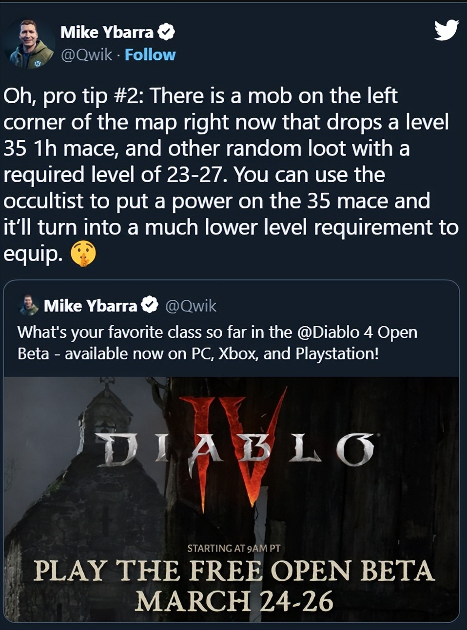 《暗黑破坏神4》公测抢刷35级BOSS成风