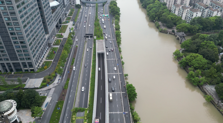 刚刚,杭州天目山路隧道开通!城西到城东48公里,没有一个红绿灯