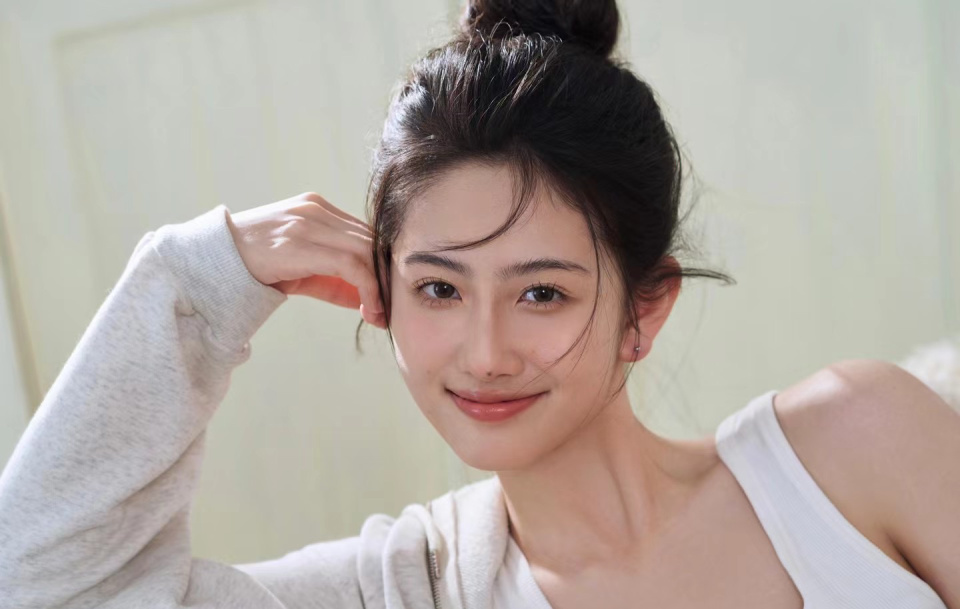 同一个姑娘——来自广东华侨中学(以下简称"侨中")的高三学生周杨雨晴