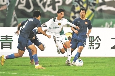 5-0主场大胜对手 贵州筑城竞技联赛四连胜