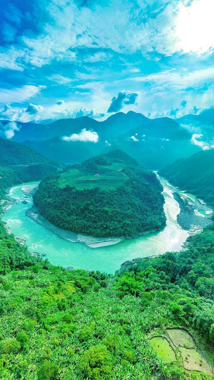 墨脱,我愿称之为绿色系壁纸的神!