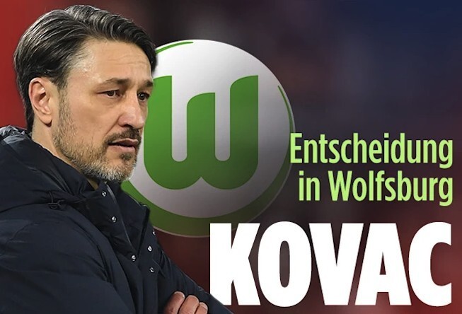 图片报沃尔夫斯堡解雇主帅科瓦奇预计今日官宣