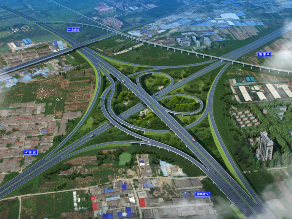首座"c边型"天桥即将投用!西安多条道路定档6月底!