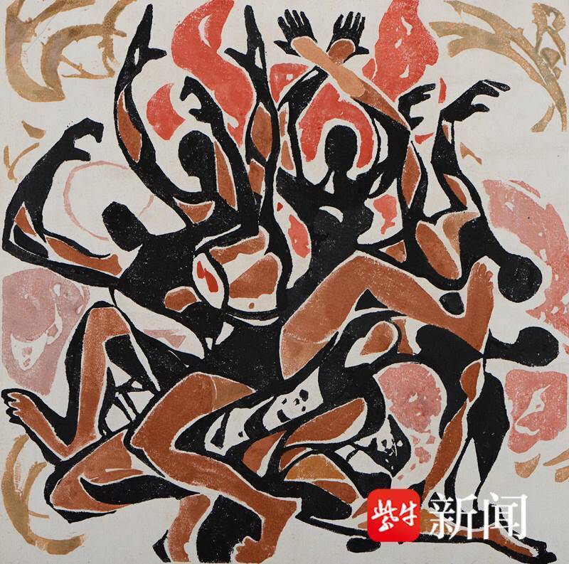 著名版画家彦涵作品在扬州博物馆展出