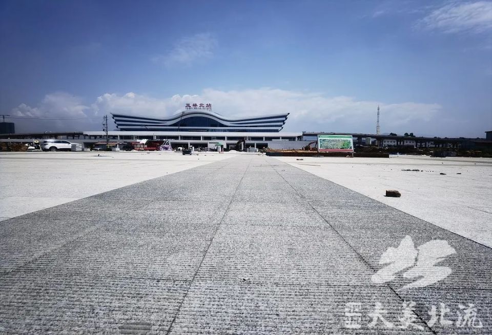 进入冲刺阶段!玉林北站站前广场预计6月底完工