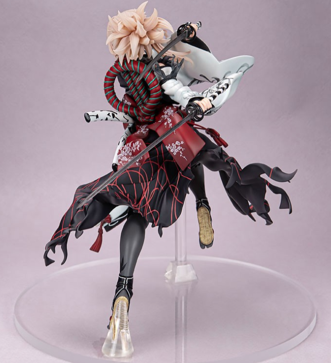 fate/samurai remnant:狂战士宫本武藏手办官图公开 造型很复古-腾讯