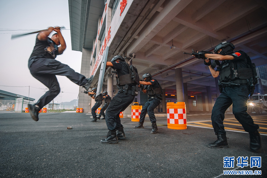 硬核练兵直击畹町边检实战轮训现场