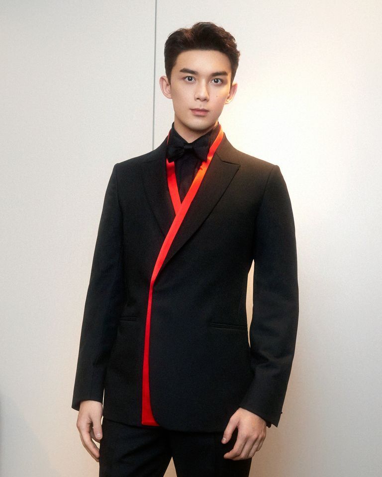 杰尼亚全球代言人吴磊身着zegna杰尼亚亮相第36届东京国际电影节