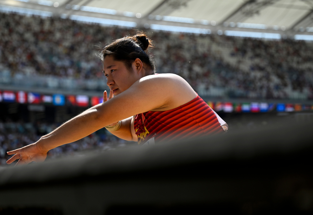 田径世锦赛女子铅球资格赛赛况