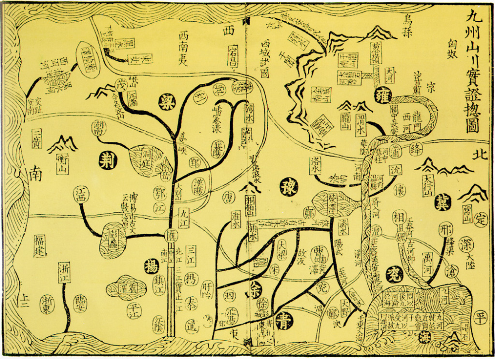 安】中国明時代画家「仇英書」絹本「宝絵堂図」掛軸 中国画 墨寶