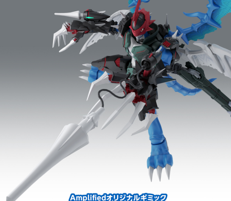 数码宝贝frs系列拼装模型机甲龙兽公开 帅气值爆表的踩点龙兽_腾讯