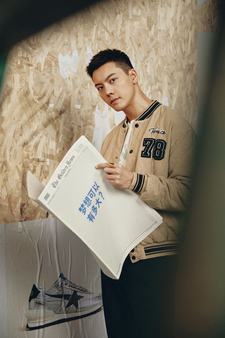 goldengoose携手品牌全球代言人陈伟霆演绎全新marathon系列形象大片