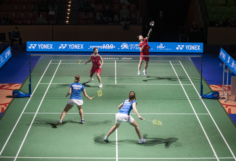 羽毛球德国公开赛李怡婧罗徐敏首轮晋级