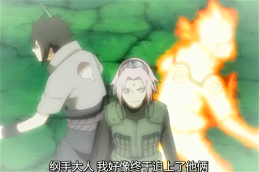 火影中第七班成员身上的梗卡殿土流壁挂狗头小樱自信追上鸣佐