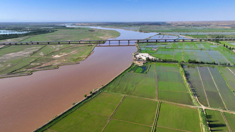 夏日黄河 尽显生态之美