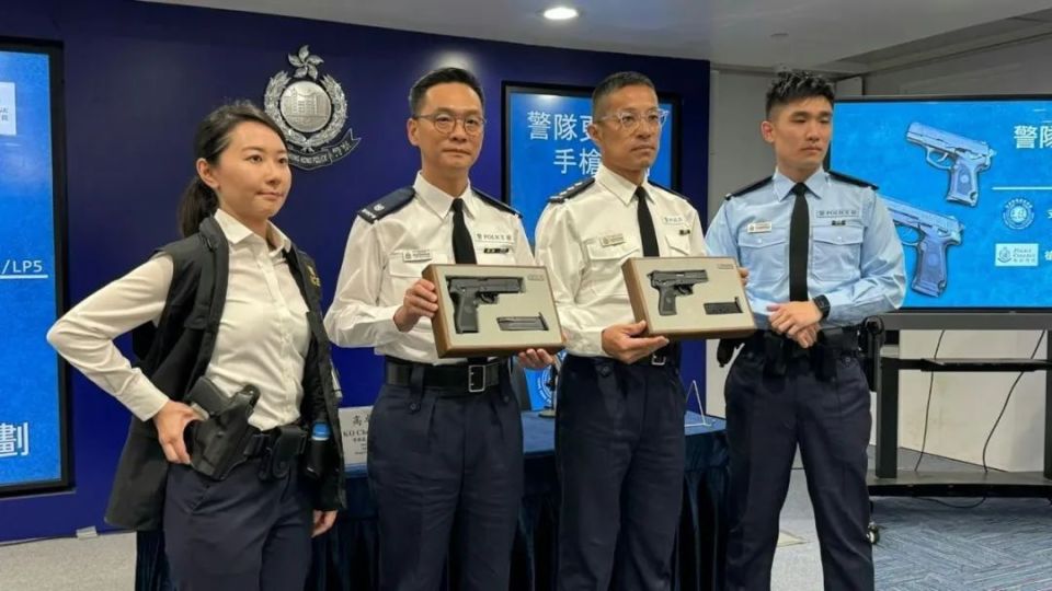香港警察装备上新,是国产!