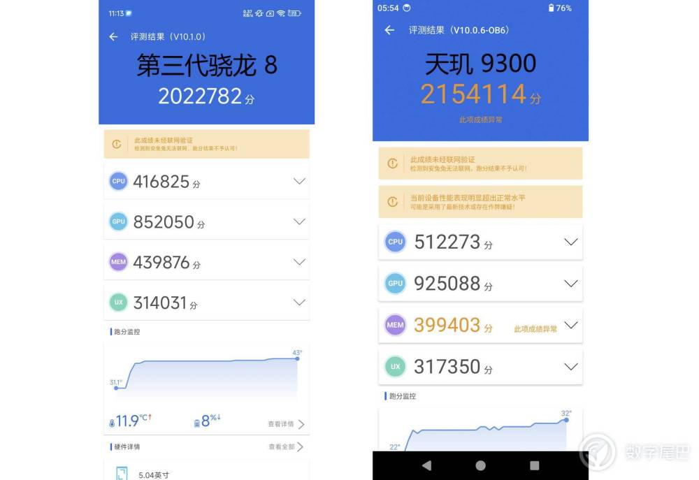 天玑 9300 首发实测：全面压制高通骁龙 8 Gen3？插图88