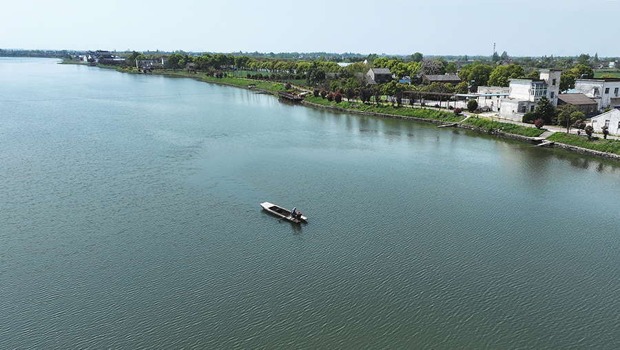 芜湖湾沚区六郎镇:碧波千顷 生态大港_腾讯新闻