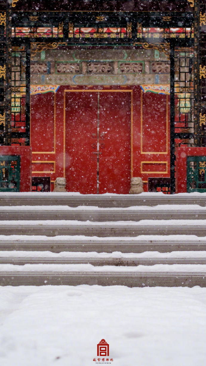红墙白雪,故宫雪景壁纸再上新