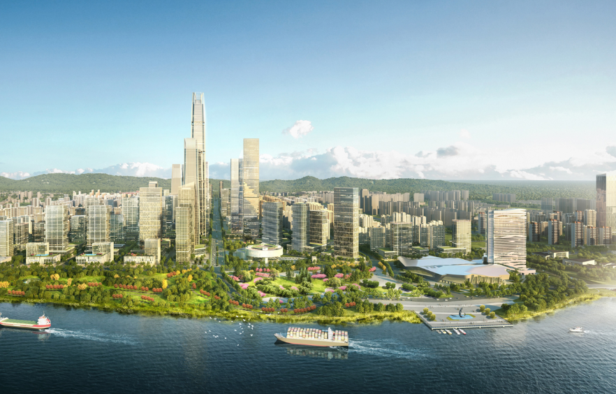 江北新区中心区，最新规划来了！_腾讯新闻