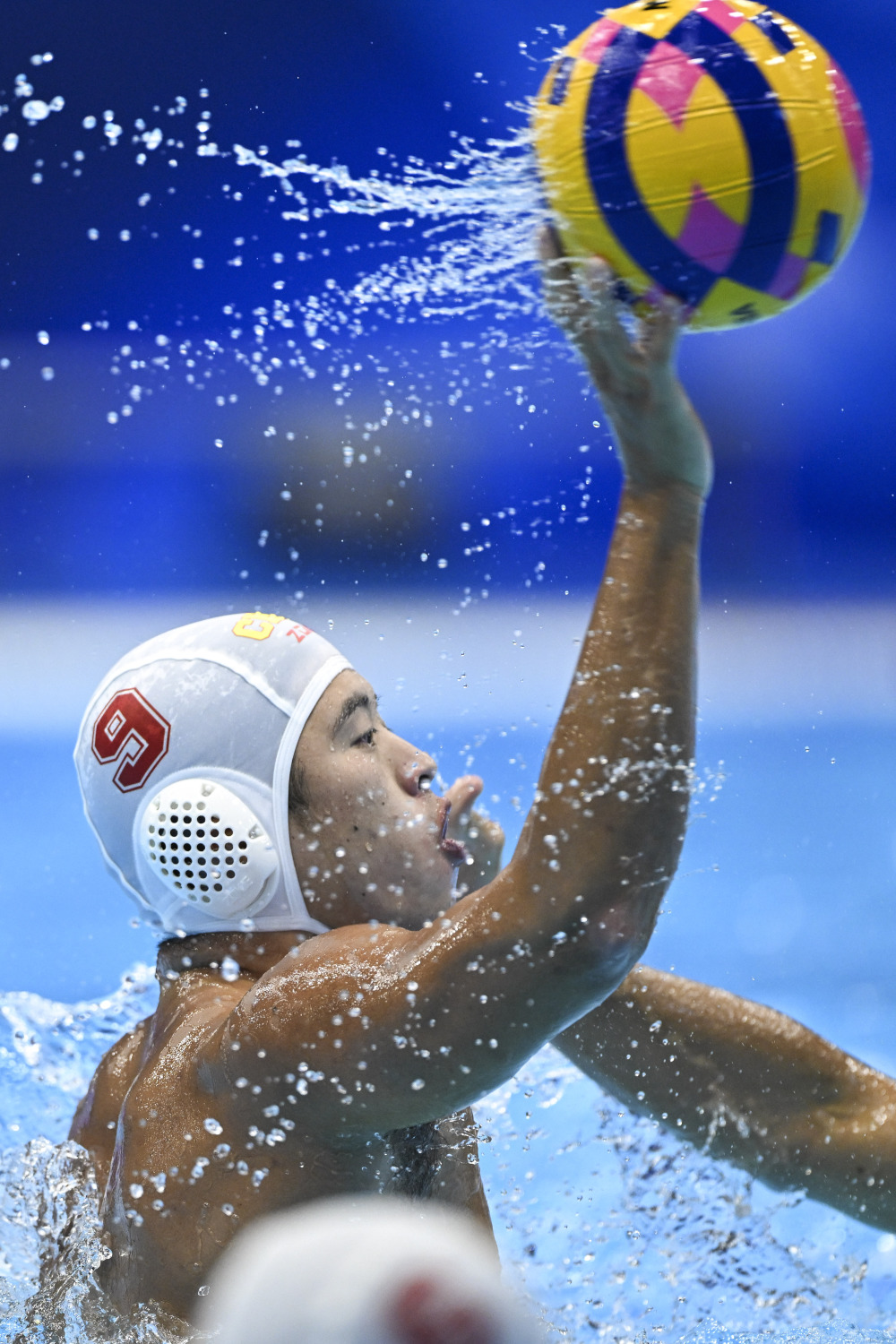 (游泳世锦赛)水球——男子小组赛:中国队不敌意大利队