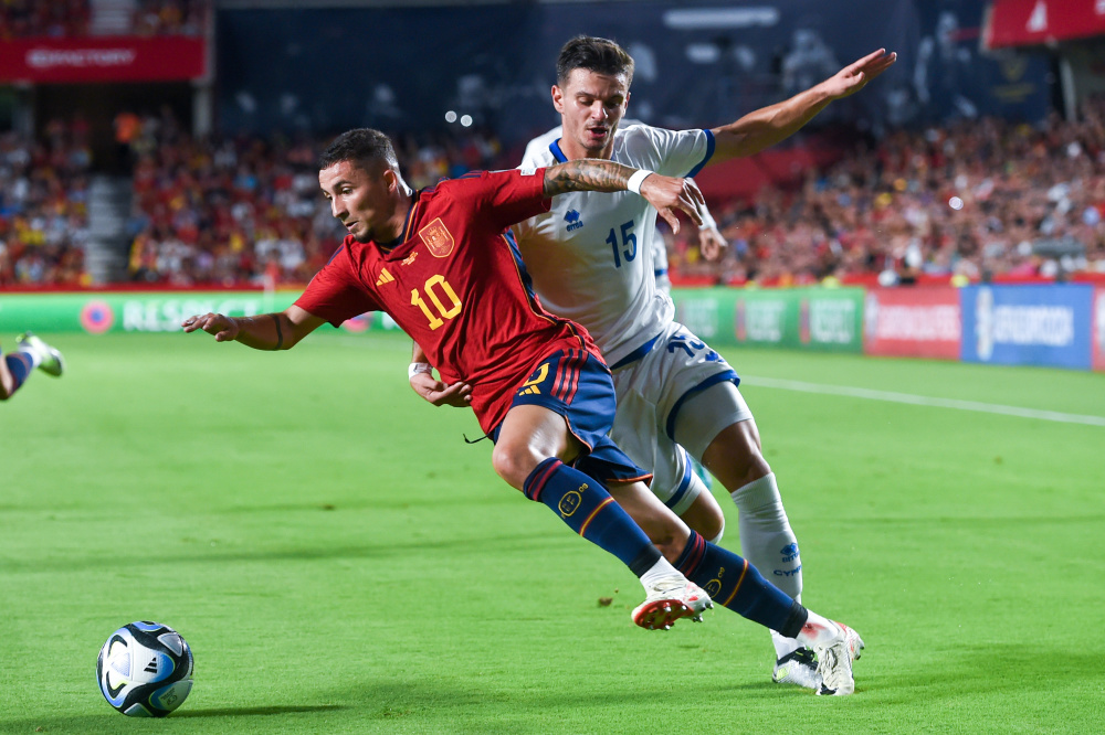 足球欧锦赛预选赛西班牙胜塞浦路斯