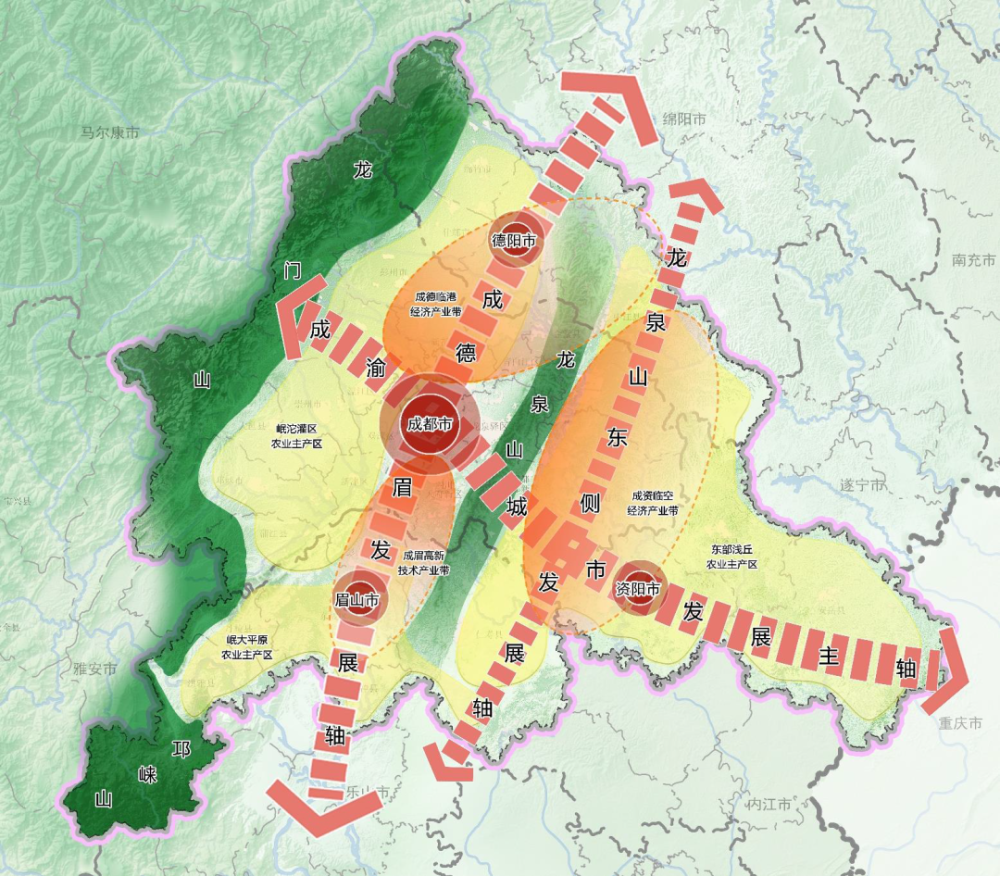《成都都市圈国土空间规划(2021—2035年)》来了-腾讯新闻