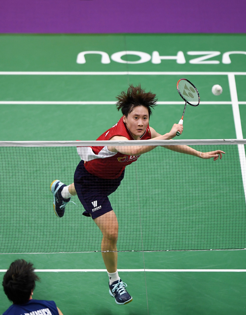 体育羽毛球苏迪曼杯中国对阵日本6