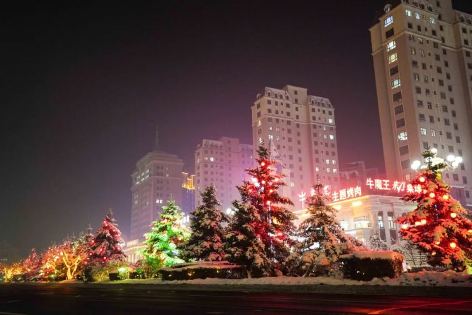 舒兰市丨流光溢彩 雪影稻乡-腾讯新闻