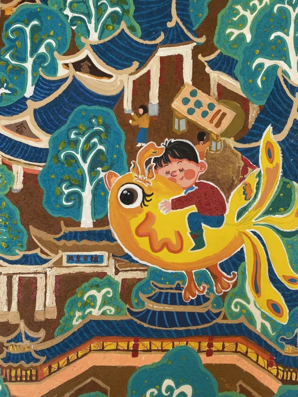 "我心目中的儿童友好城市"主题儿童画征集评选优秀作品展示(第一期)