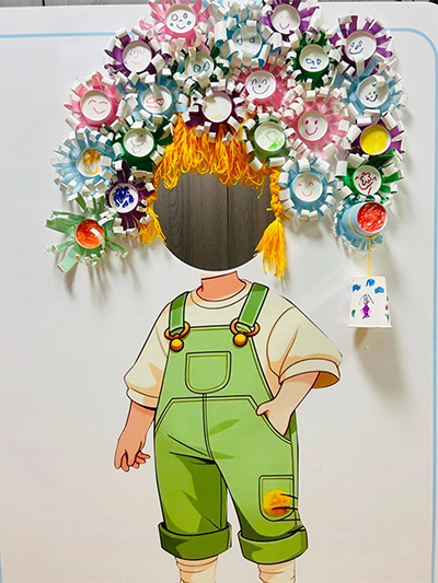 奇思妙想|成都高新区石羊第七幼儿园开展疯狂头发日活动_腾讯新闻