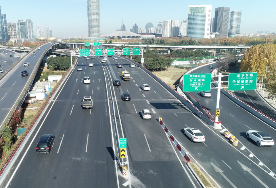 郑州中州大道综合改造基本完成,这些路口通行方式有变化!