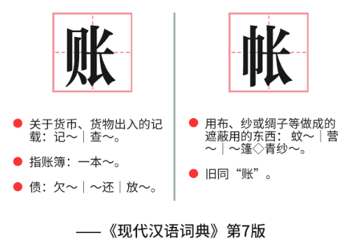 “帐号”，还是“账号”？你用对了吗_腾讯新闻