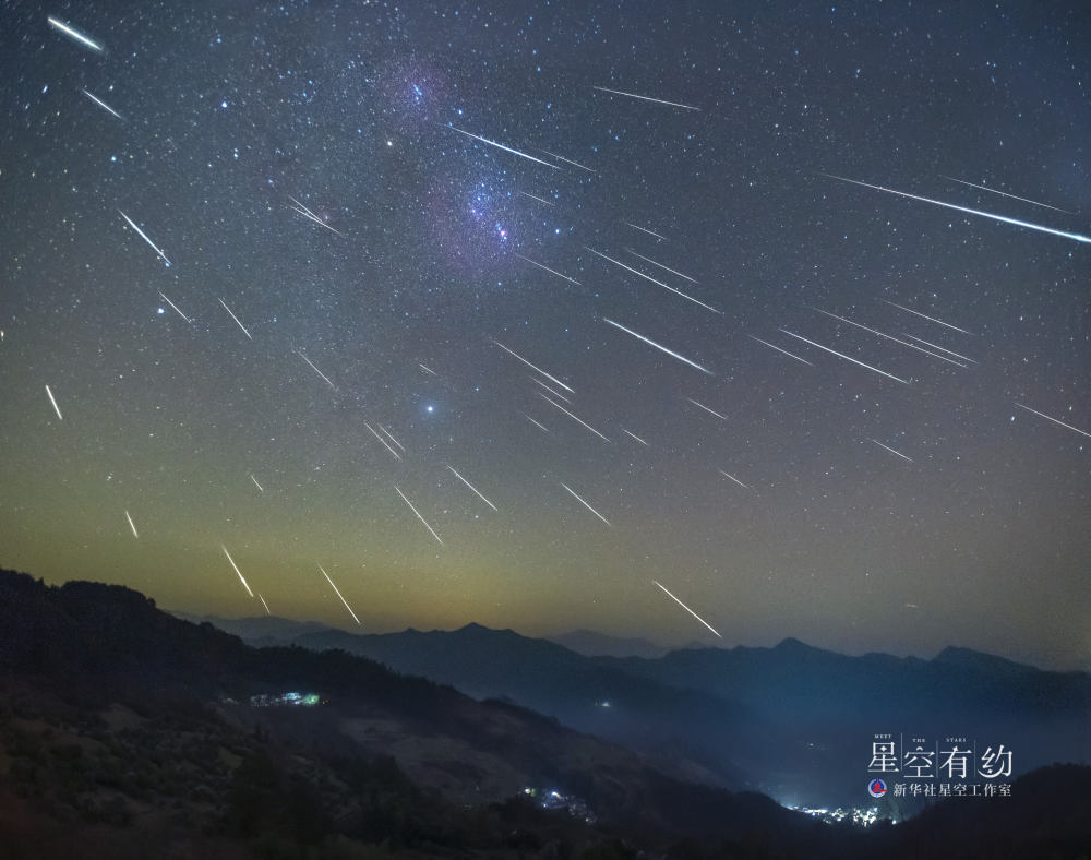 最美的流星雨图片图片