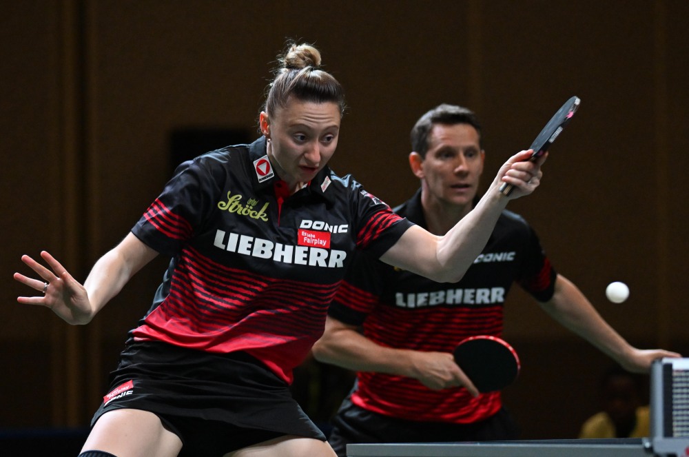 (体育)乒乓球——世乒赛:王楚钦/孙颖莎晋级混双八强_腾讯新闻