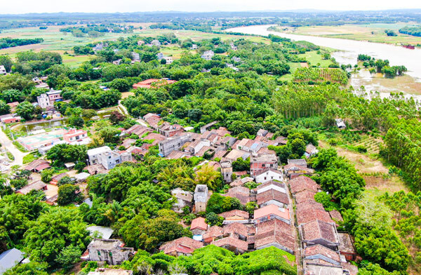 合浦县常乐镇多蕉村打造特色旅游村彰显和谐生态美