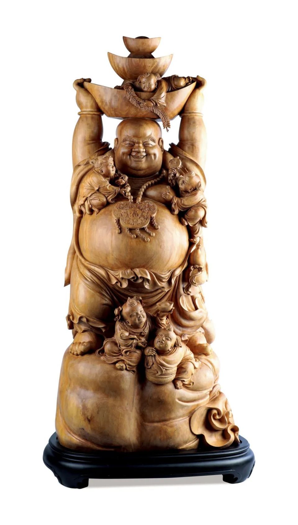 rmb 500,000-600,000带盒附证书重量:1877g规格:长65cm,高24cm沉香
