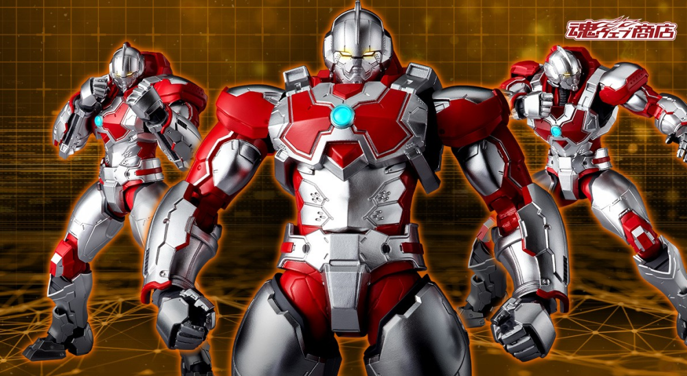 机动奥特曼中的反浩克装甲 体型最巨大的钢铁奥杰克shf手办公开_腾讯