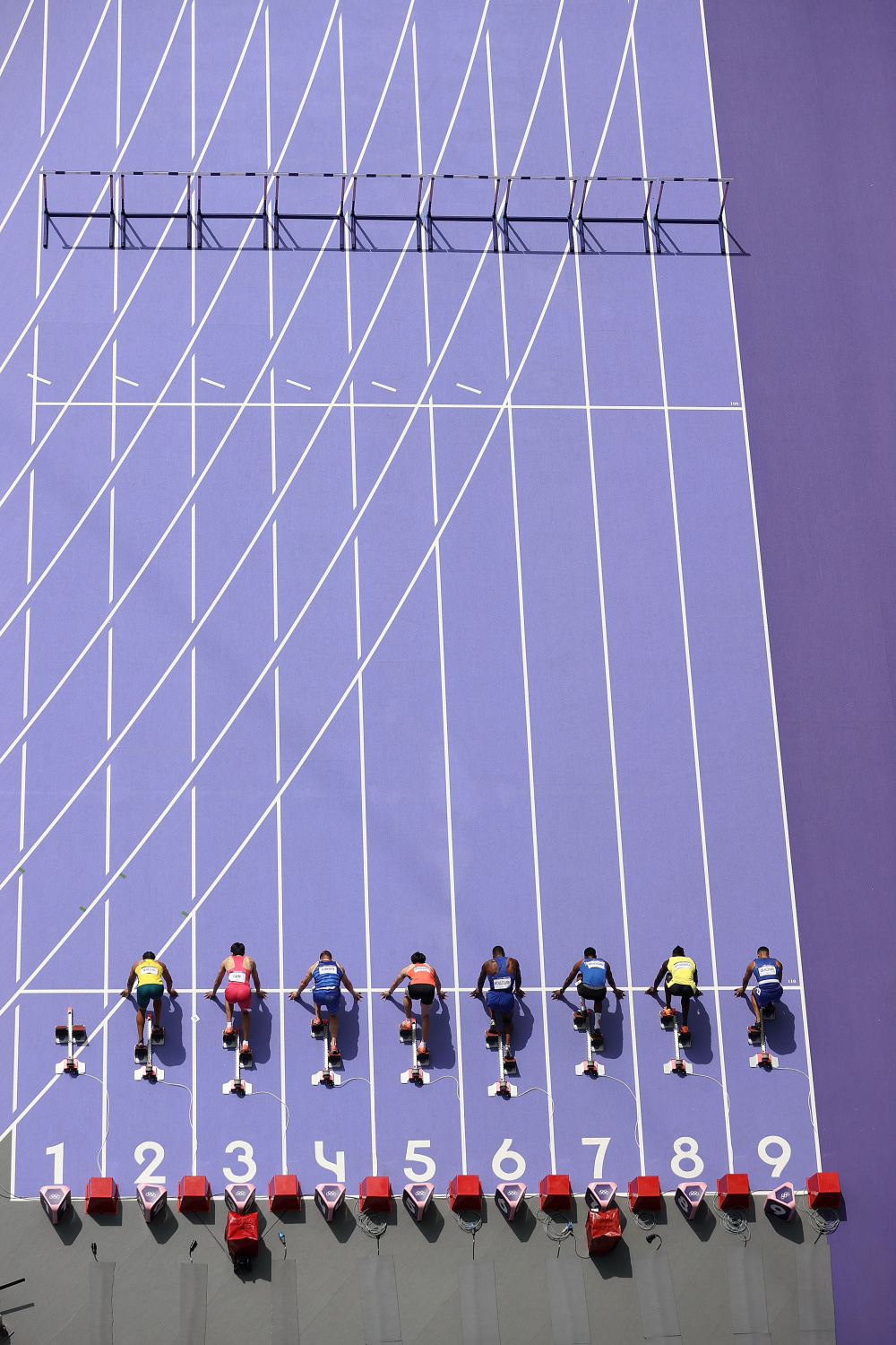 巴黎奥运会丨田径——男子110米栏赛况(3)