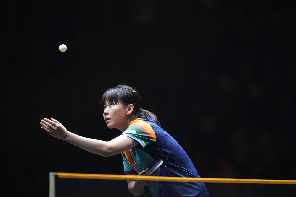 乒乓球——wtt女子总决赛:陈幸同晋级半决赛
