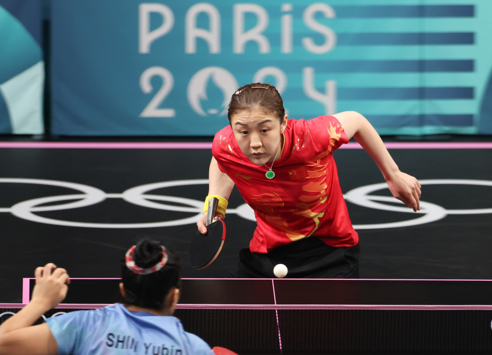 巴黎奥运会 | 乒乓球——女单:陈梦晋级决赛(2)