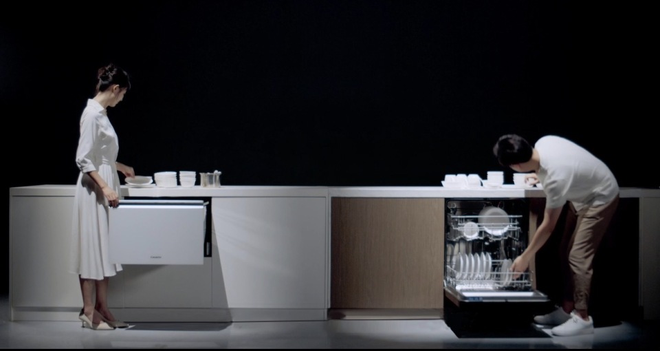 卡萨帝抽屉式洗碗机让用户站起来