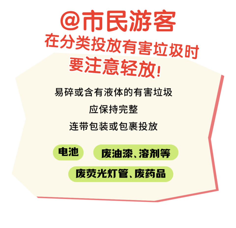 这份有害垃圾分类指南了解一下
