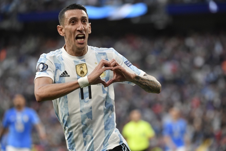 迪马利亚谈进球:没想到罗梅罗会把球传给我,他的假动作太棒了