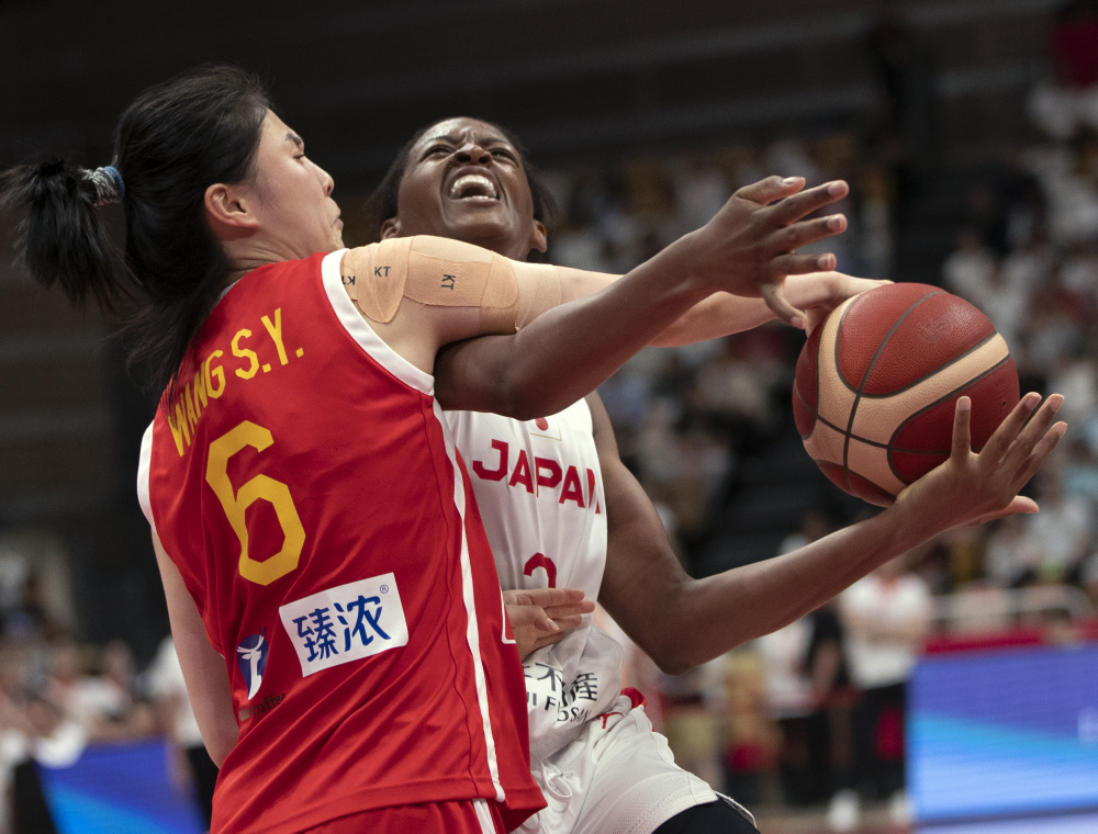 篮球——中日女篮对抗赛赛况